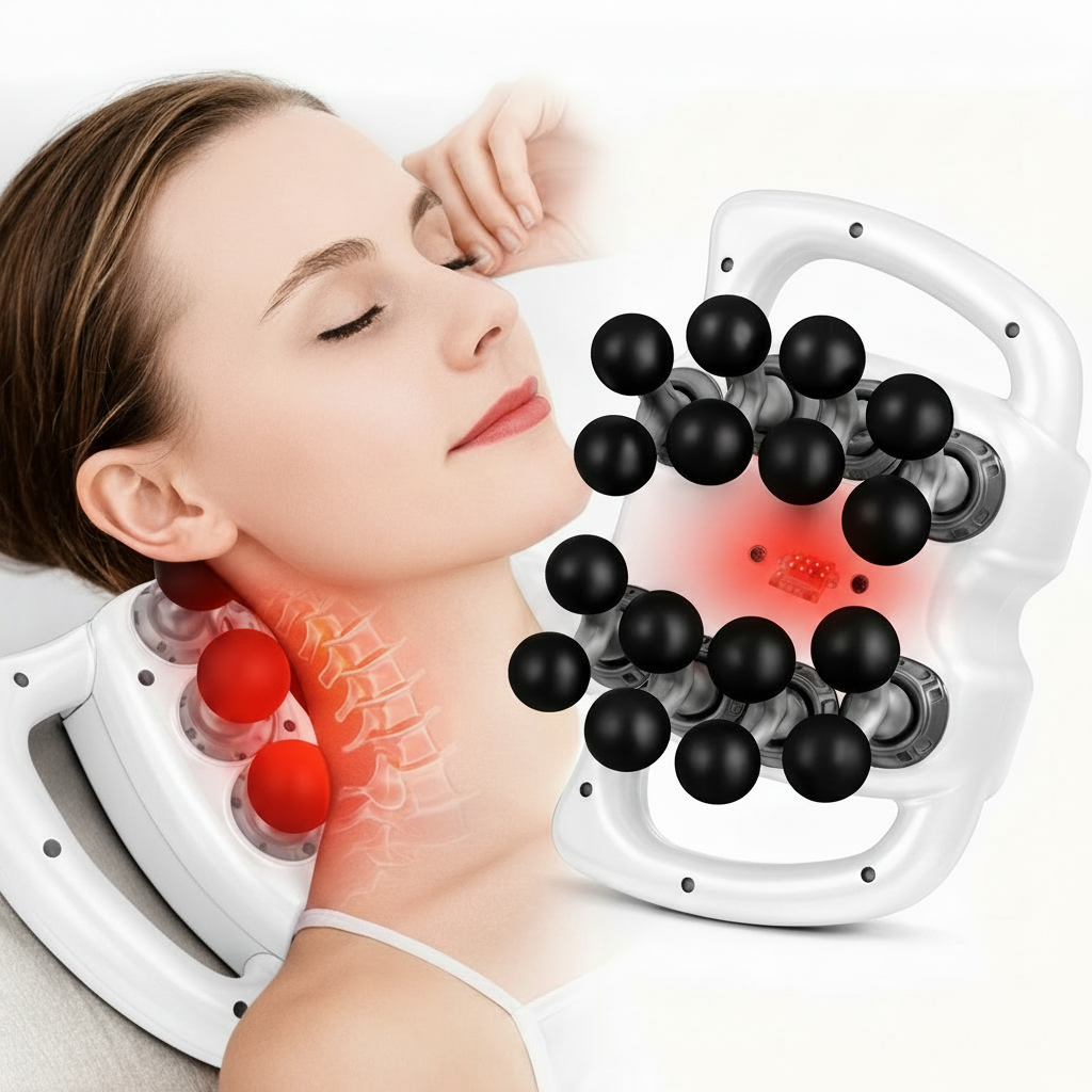 Ultra Vibe Pro™ — Full Range 16-Head Massager