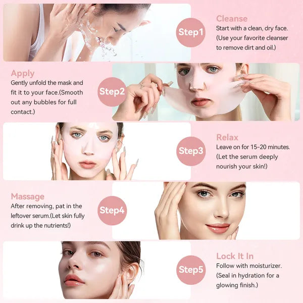 Derma Tight™ — Collagen Anti-Wrinkle Lifting Mask