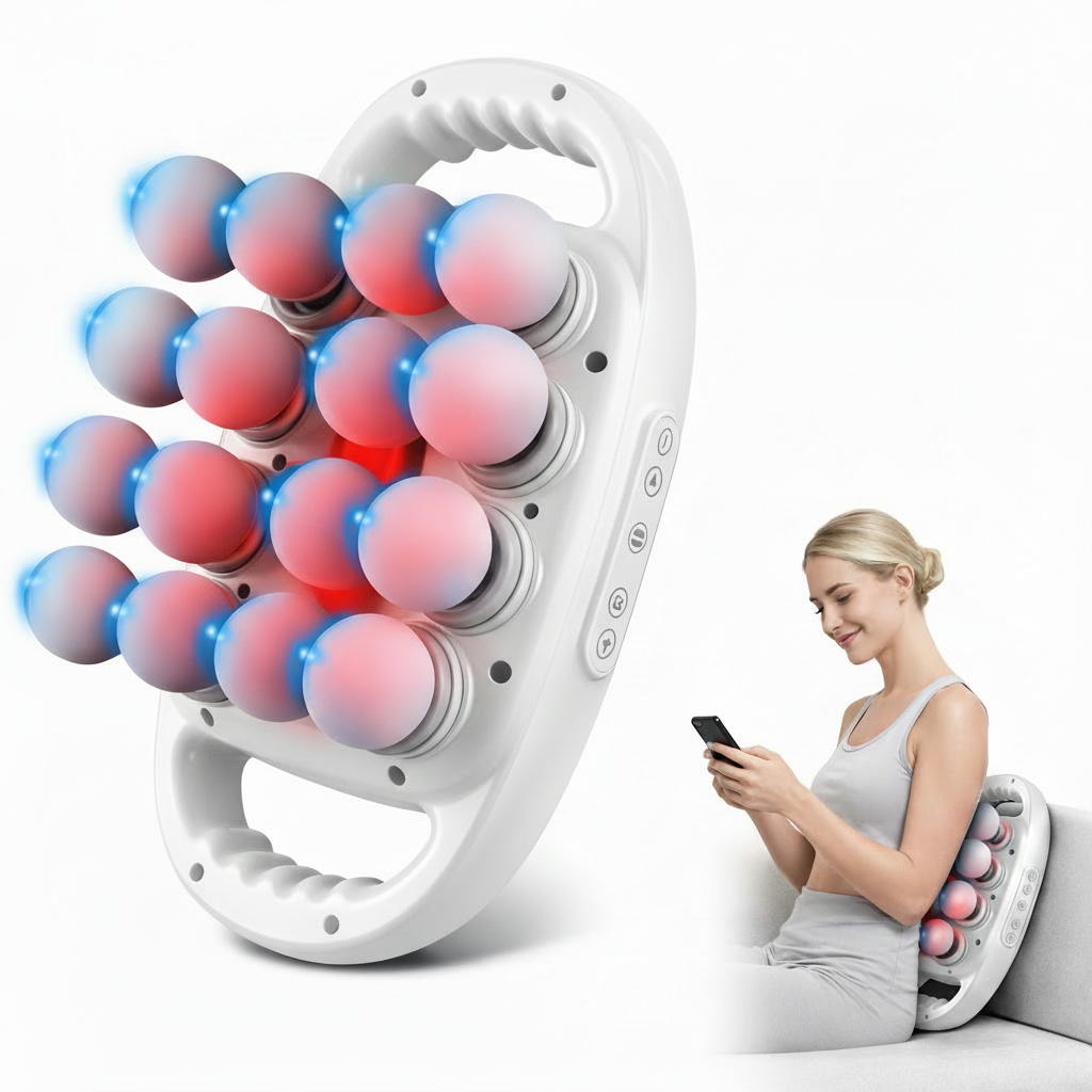 Ultra Vibe Pro™ — Full Range 16-Head Massager