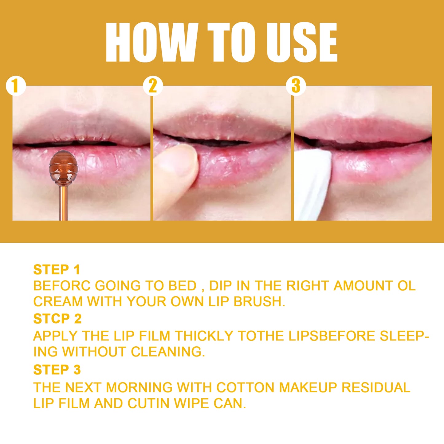 Golden Nectar™ — Honey Glow Lip Mask