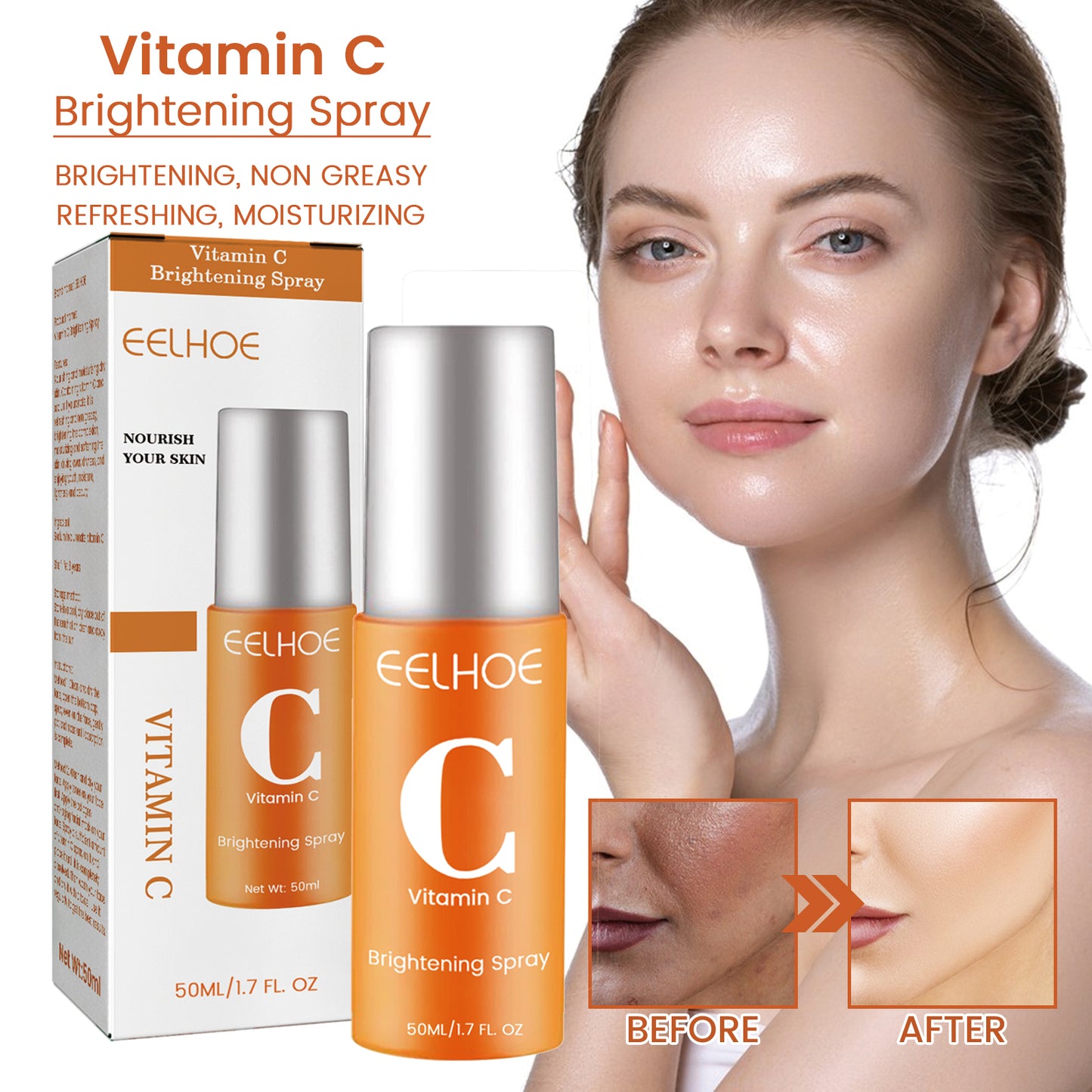 Glow Rush™ — Vitamin C Moisturizing Spray
