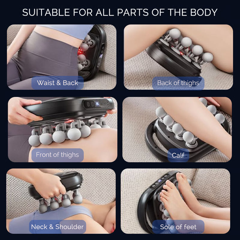 Ultra Vibe Pro™ — Full Range 16-Head Massager